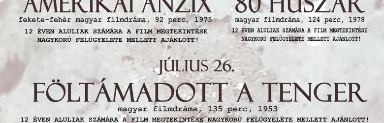 Petőfi 200 Filmklub plakát